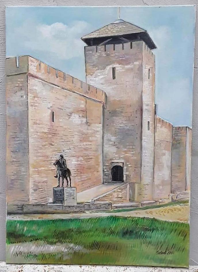 Gyula - olajfestmény