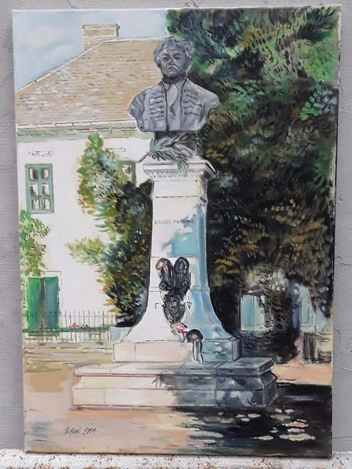 Gyula - olajfestmény